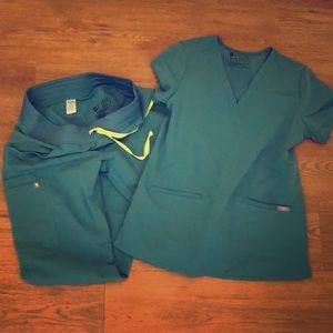Figs Scrubs-Marine